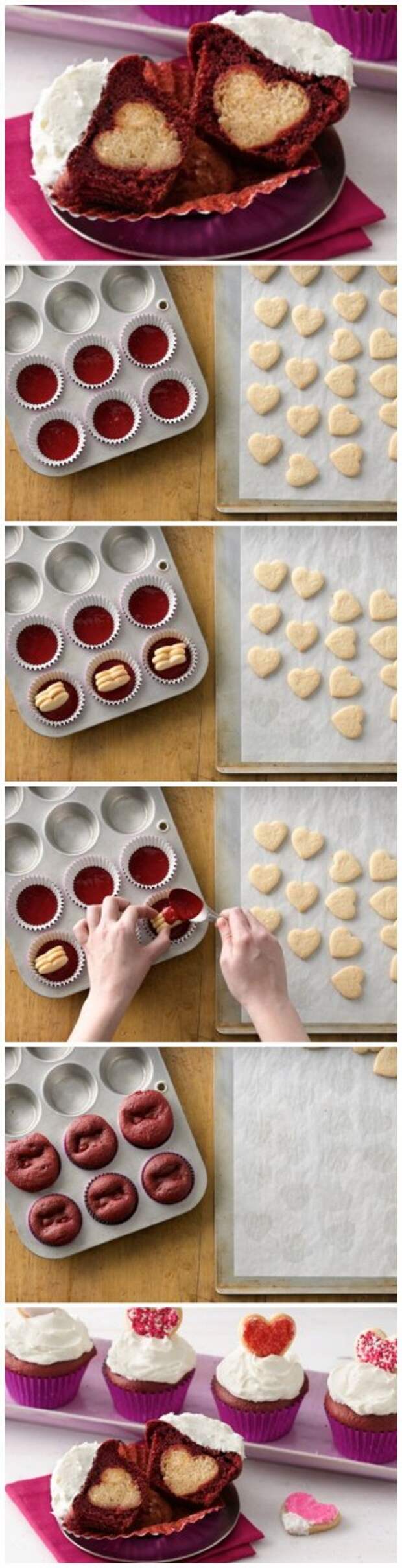 How To Make Surprise-Inside Cupcakes: 