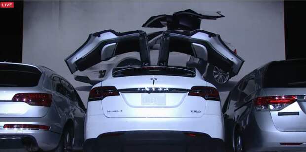 Tesla Model X: обзор удивительной машины