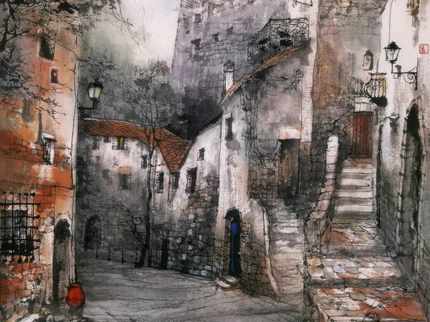 Пейзажи Liu Maoshan Пейзажи Liu Maoshan