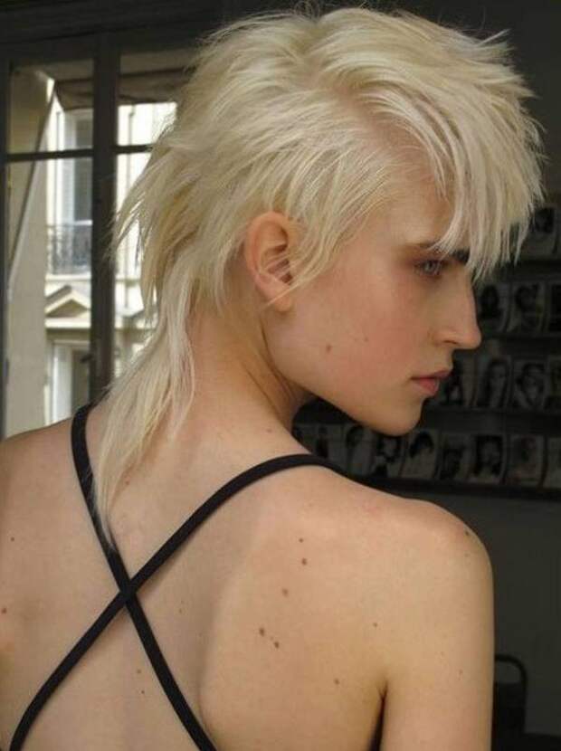 Short Funky Hairstyles length for young people