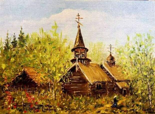 Красочные холсты Николая Пахомова (20 фото)