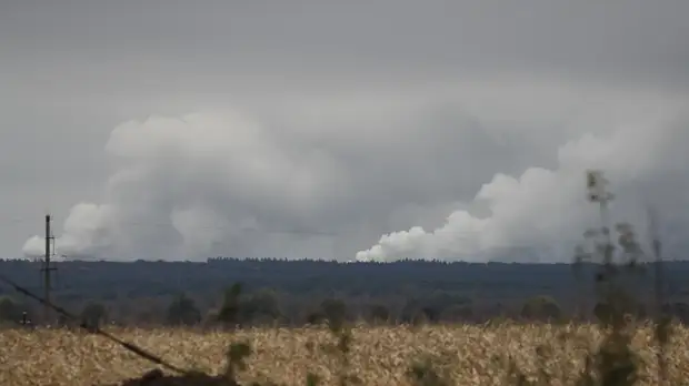 На арсенале под Черниговом значительно снизилась интенсивность взрывов