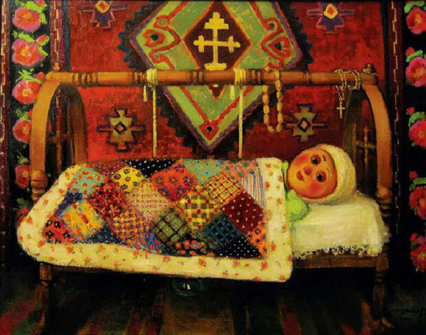 Картины грузинского художника.