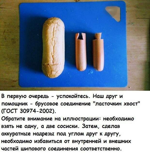Кулинарный рецепт для любителей хот-догов