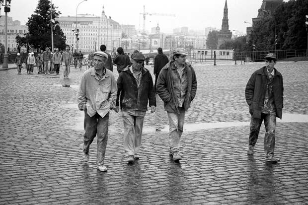 Прогулка по Москве 1995 года Прогулка по Москве 1995 года 90-е, москва, фотографии