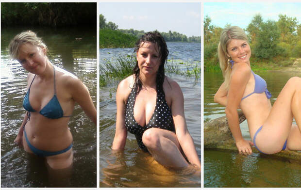 Девки в озере купались... (30 фото)