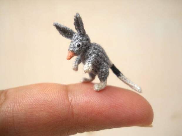 SuAmi: Крошечные вязаные фигурки животных   дизайн, животные, игрушки, поделки