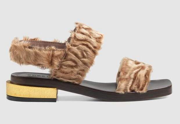 GUCCI SANDALS LAMB 
