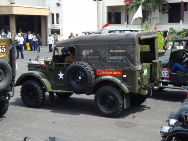 Наш "Козлик" в далекой Индонезии авто, газ, газ-69, индонезия