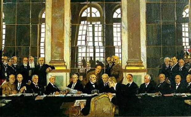 Подписание мира 1919 год