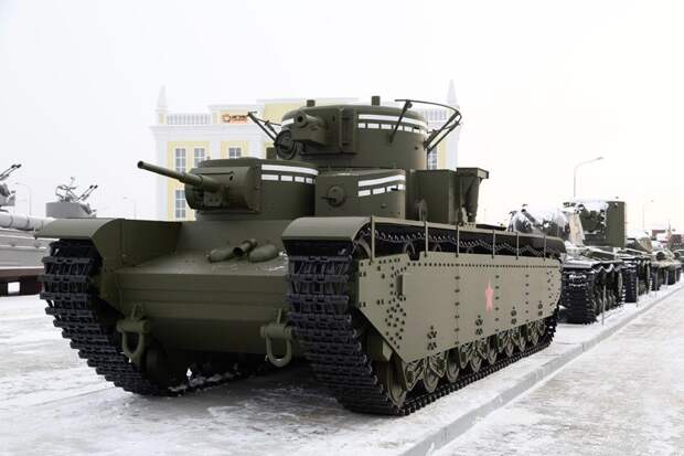 Уральские металлурги воссоздали танк Т-35