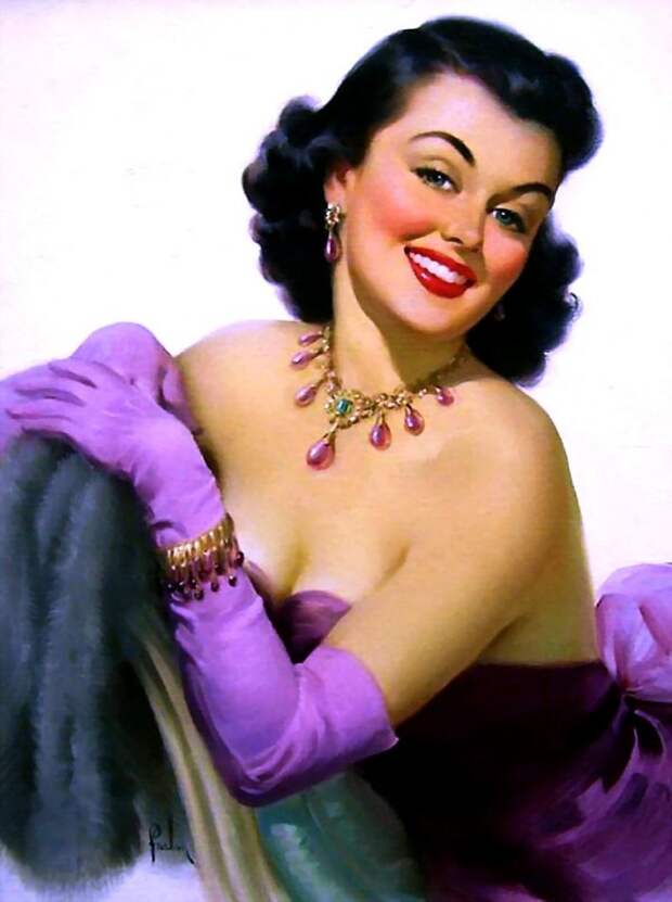 Красотки! Художник-иллюстратор Art Frahm (1907-1981)