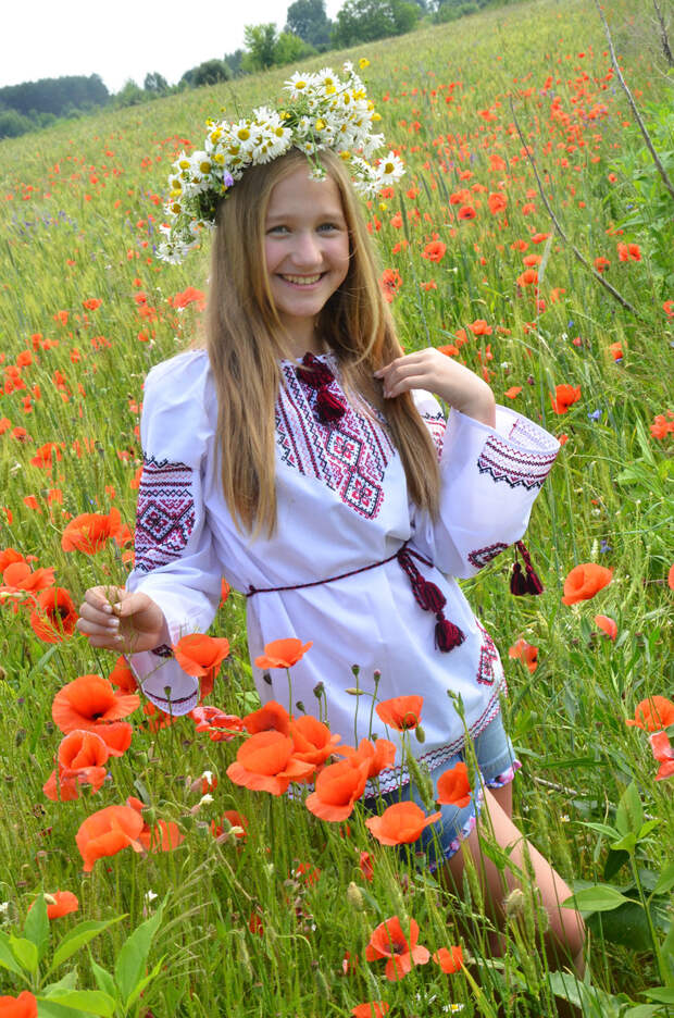 Лето... венок, девушки, своими руками, цветы