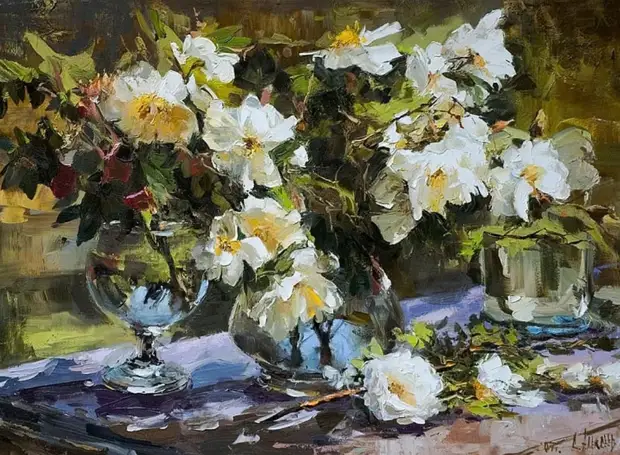 Художник Сергей Алексеев. Завораживающая акварель