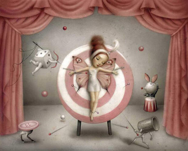 Прямо в яблочко. Автор: Nicoletta Ceccoli. Прямо в яблочко. Автор: Nicoletta Ceccoli.