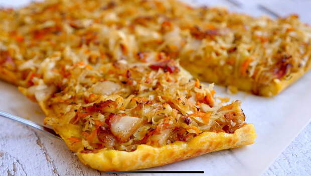 Пирог с капустой