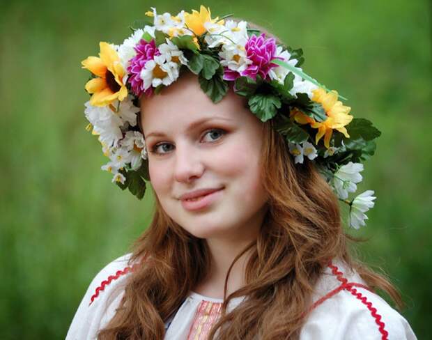 Лето... венок, девушки, своими руками, цветы