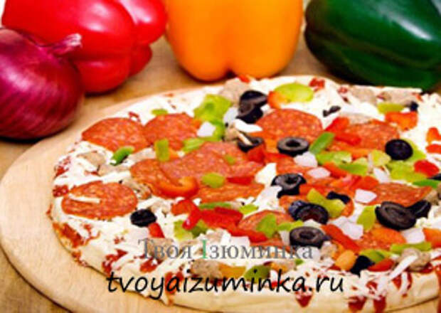 Полезный завтрак для школьника. Пицца.