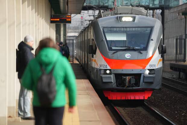 Беременная женщина провалилась между поездом и платформой на станции МЦД