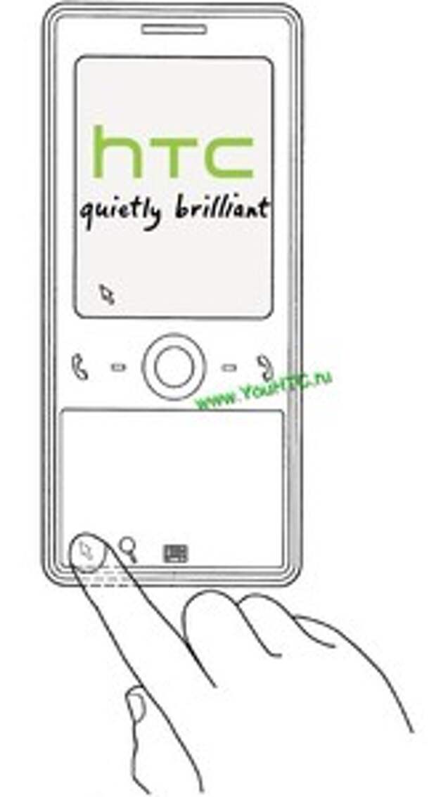 Странный двухэкранный гаджет HTC