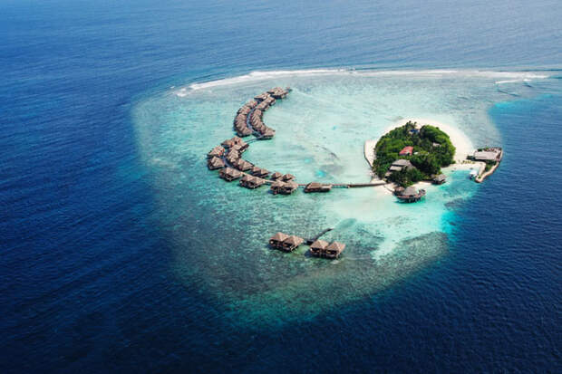 4. Мальдивские острова.