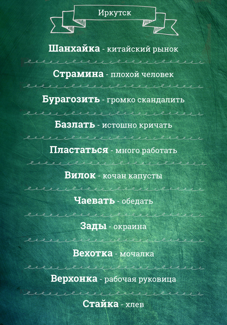 100 региональных слов для перевода «с русского на русский»   регион, русский язык, слова