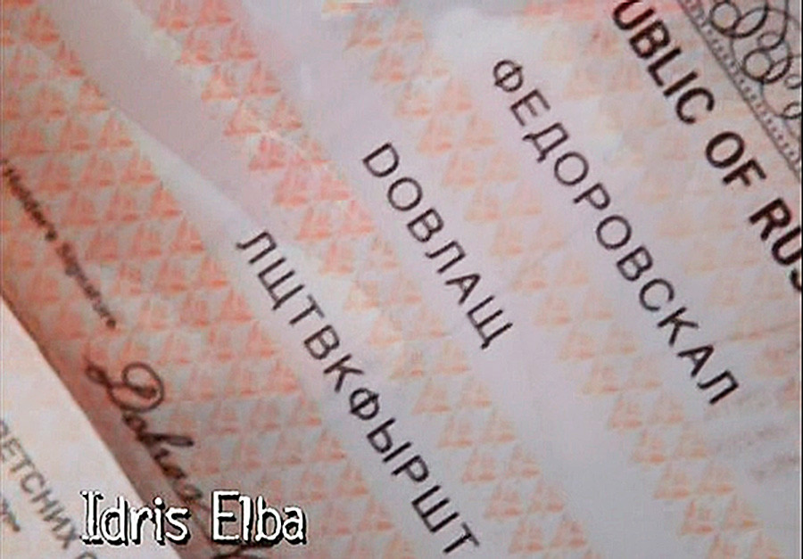 Смешные ляпы в именах русских героев голливудских фильмов