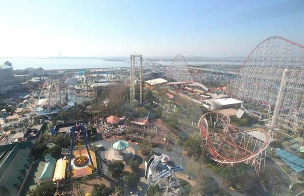 3. Nagashima Spa Land, Кувана, Япония - 5,9 млн посетителей в мире, парк, парки, парки развлечений, развлечения, рейтинги, тематический парк, фото