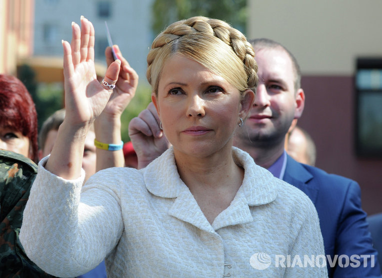 Украинцы активно голосуют за отправление Тимошенко в Гондурас
