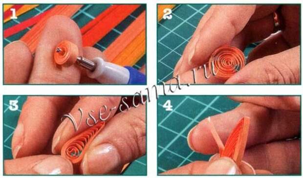 Комплект украшений из бумаги, 1-4 Комплект украшений из бумаги, 1-4