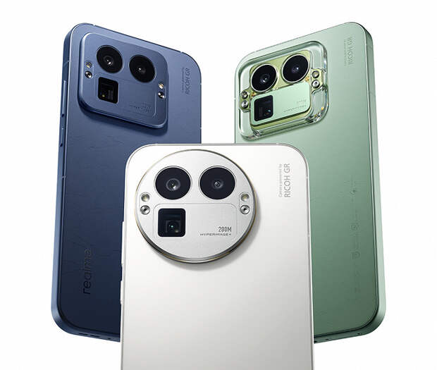 7000 мАч, 120 Вт, экран 2K 144 Гц, Snapdragon 8 Elite Gen 5 и 200-мегапиксельная камера Ricoh GR — недорого. Представлен Realme GT8 Pro
