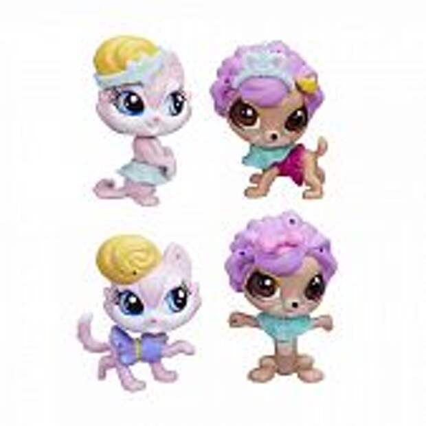 Игровой набор Littlest Pet Shop Две модницы
