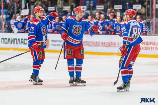 АКМ и «Ростов» обменялись шайбами во втором периоде