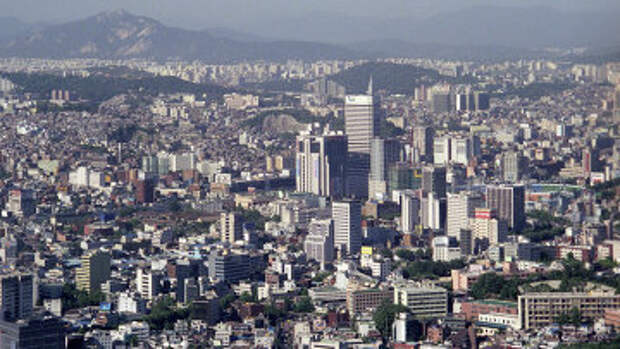 Вид на город Сеул. Архивное фото