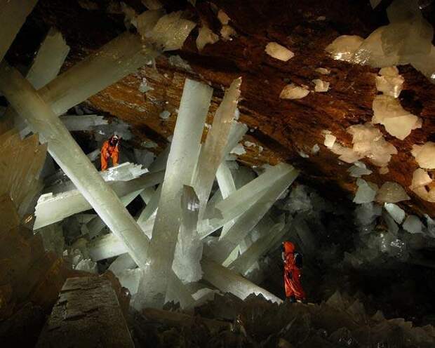 Пещера кристаллов (шахта Найка, Мексика) (2)