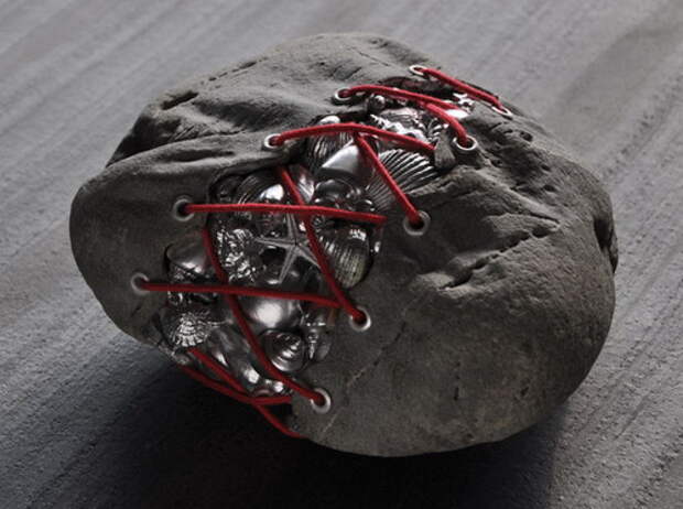 Скульптуры из камня, креативные скульптуры, забавные скульптуры, Hirotoshi Itoh