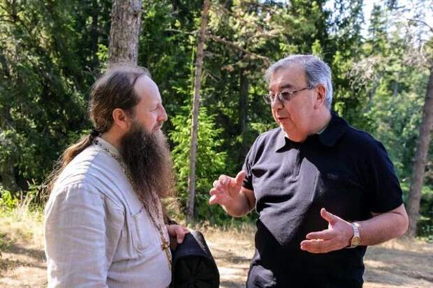 Евгений Примаков на Валааме Евгений Примаков на Валааме