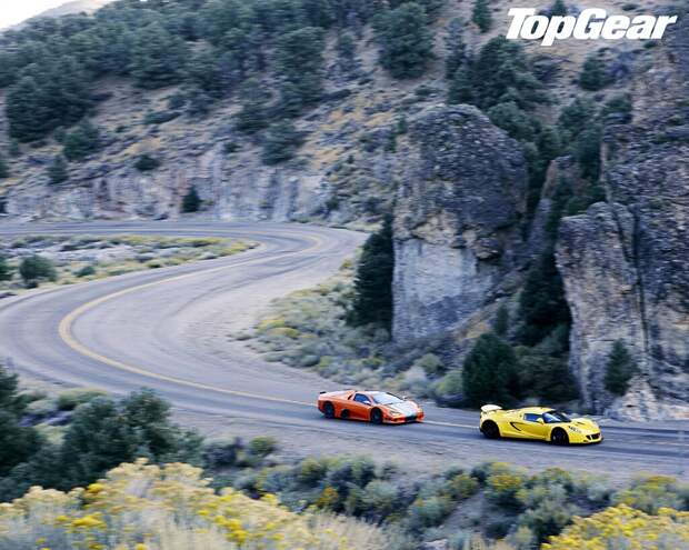 Top Gear тестирует конкурентов Bugatti Veyron