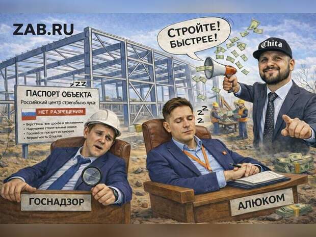 Росреестр развел руками. Лукодром в Чите уже стоит в металле, а в кадастровом контуре его как будто нет