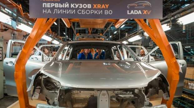 кузов LADA XRAY
