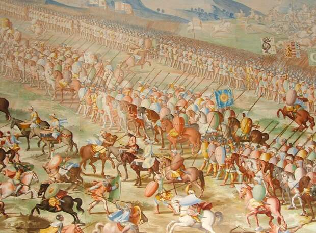 Войска Султана Гранадского Мухаммеда IX в битве при Игеруэлы 1 июля 1431 года 