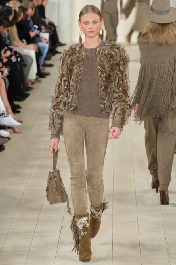 осень-зима 2015-2016, NYFW, knitwear, Неделя моды, вязана мода, кэмел, вязаный джемпер (фото 7)