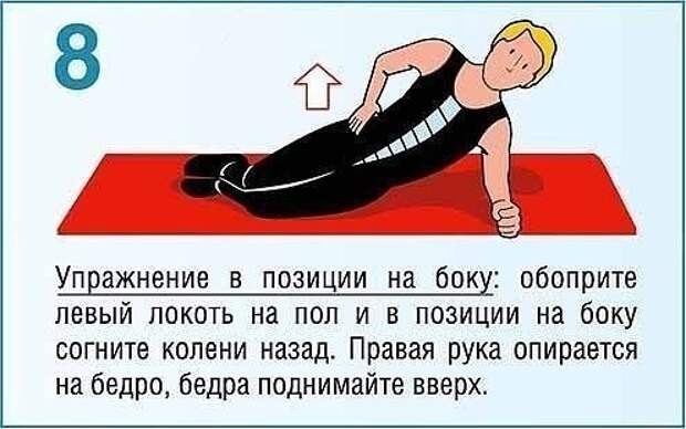 Укрепляющая тренировка для мышц спины и пресса факты