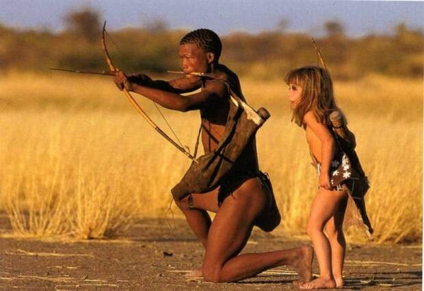 Знаменитая девочка-Маугли африка, детство