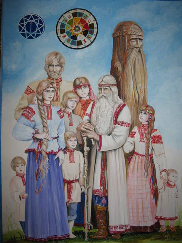 Традиционная руськая культура - семья, рождение детей