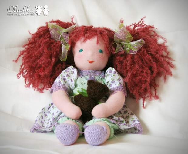 Вальдорфская кукла. Фото / Waldorf doll. Photo