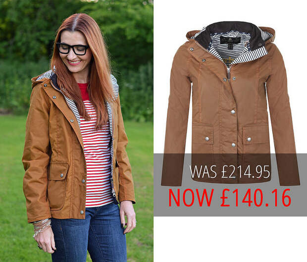 Summer sales | Barbour brown Godrevy jacket