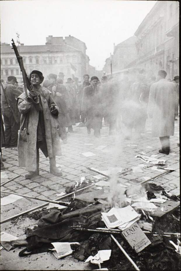 Венгерский мятеж 1956 на фотографиях Эриха Лессинга