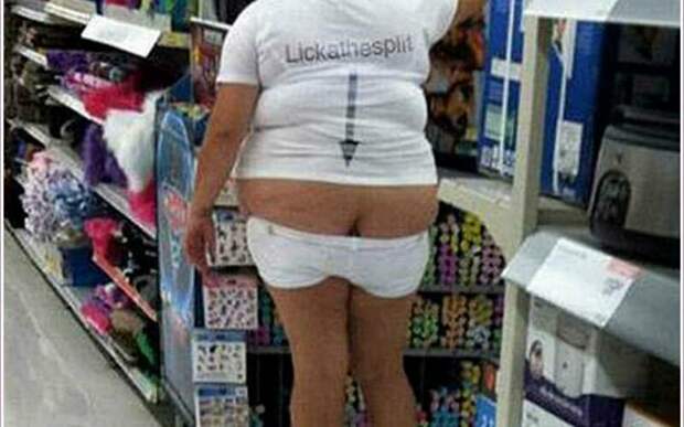 Ну очень странные посетители Walmart Ну очень странные посетители Walmart