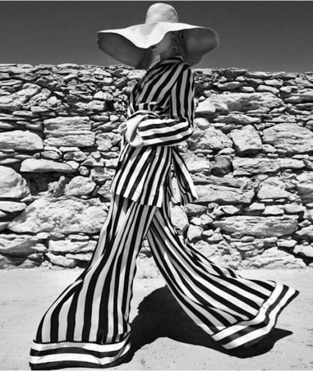 stripe suit
